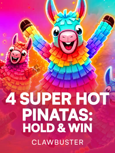 Game image for 4 Super Hot Pinatas: Hold&Win